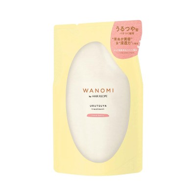 P&G Hair Recipe WANOMI URUTSUYA 清新果香米糠保濕亮澤護髮精華素 補充裝 300g (乾燥髮質)  163-1259
